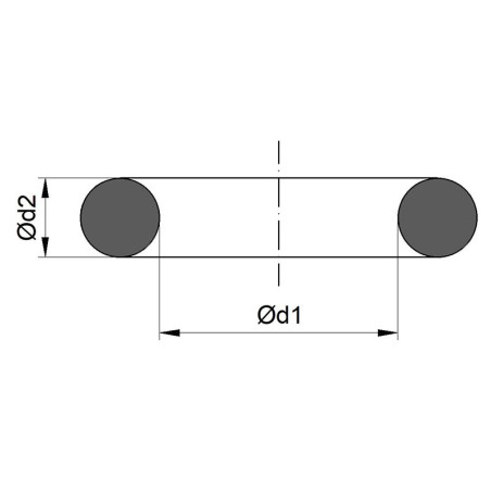 Junta OR-10 FKM 90 56,01x0,25